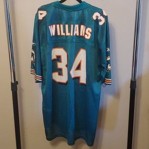 Reebok Miami Dolphins Ricky Williams Jersey, L